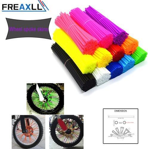 Spoke Skins rims Motorcycle Motocross Dirt Bike Wheel RIM Spoke Covers Protect For All 65-500cc SX/SX-F/EX/EXC-F