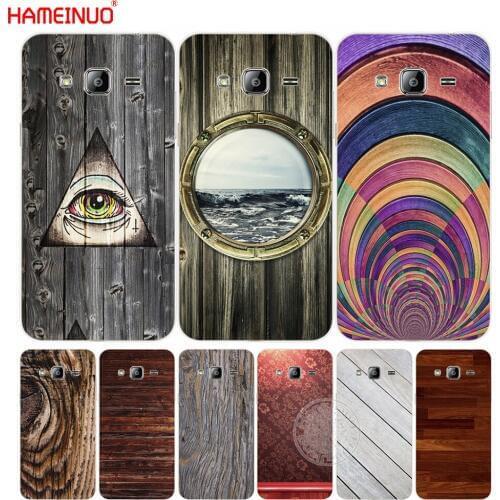 HAMEINUO wooden wall cover phone case for Samsung Galaxy J1 J2 J3 J5 J7 MINI ACE 2016 2015