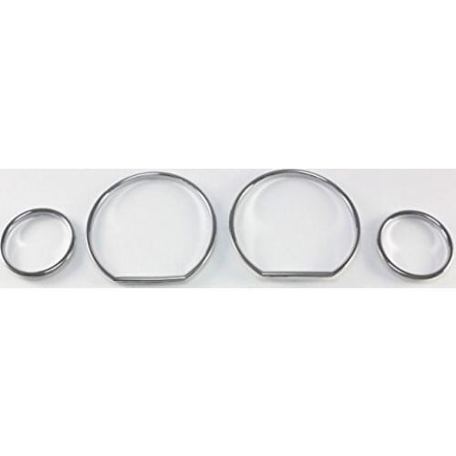 Chrome Speedometer Gauge Dial Ring Instrument Panel Ring fit for BMW E36 3 Series 92-99 models with VDO speedometer only