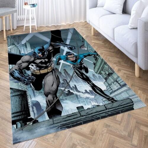 B-a-t-m-a-n and Nig-htwing Rugs Non-Slip Floor Mat Doormats Home Rug Carpet Bedroom Door Mat Kitchen Rugs Yoga Mat Doormat Decor