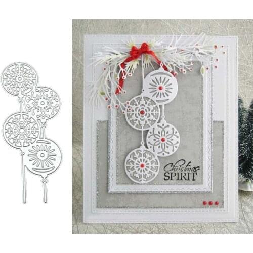 Snowflake Metal Cutting Dies for Scrapbooking Handmade Tools Mold Cut Stencil New DIY Card Make Mould Model Craft Decoration