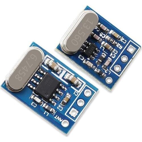 1Set 2Pcs 433MHZ Wireless Transmitter Receiver Board Module SYN115 SYN480R ASK/OOK Chip PCB for arduino