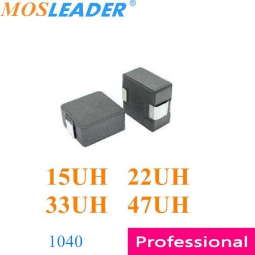 Mosleader 500pcs 1040 15UH 22UH 33UH 47UH 10*10*4 150 220 330 470 Molded power inductors Made in China High quality