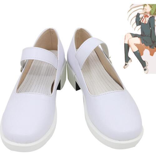 Anime Danganronpa Another Episode monaka Cosplay boots Anime Shoes