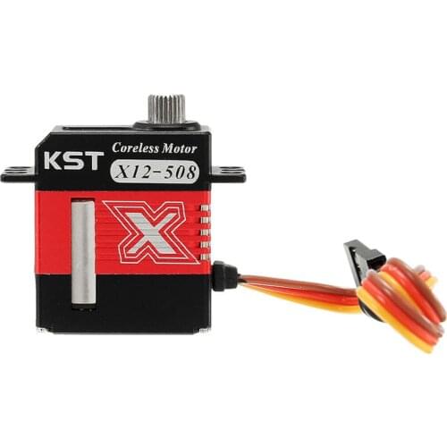 Original KST X12-508 Corelss HV Servo For RC 450 Class RC Helicopter Car Airplane Plane Aircraft Accessories Accs Spare Parts