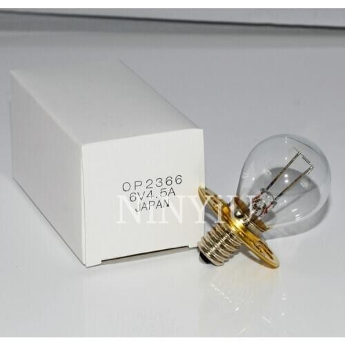 FUJI OP2366 6V4.5A SL-20 Nine-hole Light Bulb HAAG-STREIT HS900-930 Slit Lamp Bulb NEITZ EM-UEM-PL-20 Surgical Microscope Bulb