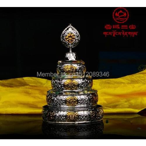 Buddhism supplies thickening antique brass plate pallet exquisite