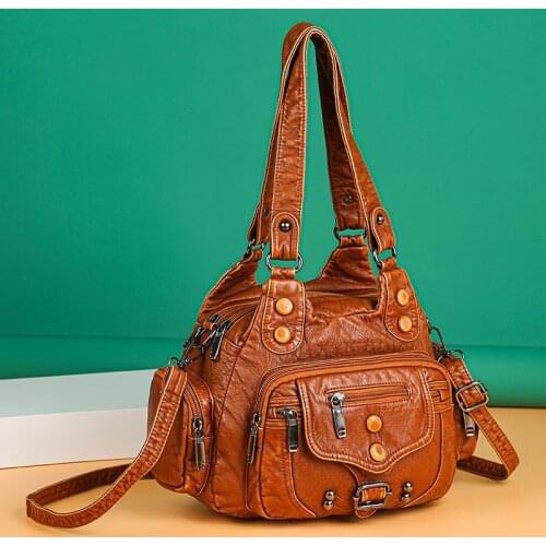 New Fashion High Quality Messenger Bags for Woman 2021 Luxury Womens Bags Soft Leather Handbags Famous Brand Women Shoulder Bag