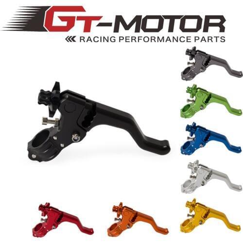 Universal Motorcycle 22mm Short Stunt Clutch Lever Cable Performance Pull Left Lever For Honda MSX125 SUZUKI RM125 YAMAHA YZ250