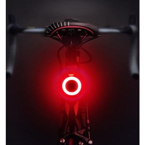 Bike Lights Bicycle Led Light USB Rechargeable Bike Lamp Flashlight Tail Rear Cycling Lights for MTB Seatpost Bike Accessories