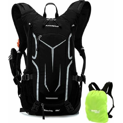 18L Cycling waterproof Backpack Rucksack Bicycle Bag Rain Cover Outdoor Sport Hiking Riding Camping Hydration MTB Bike Backpack