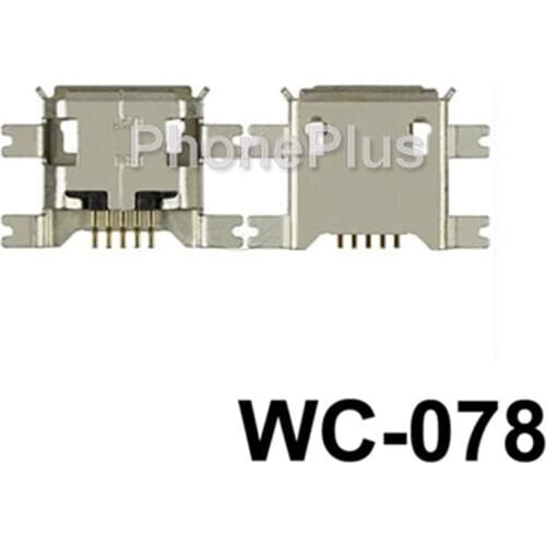 1000PCS B Type Micro USB Connector 2.0 Female Socket charging Port Jack Board Sink 1.17 SMT