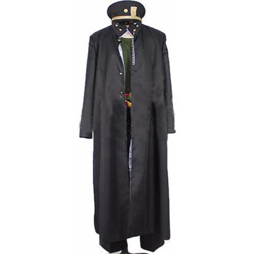 2018 JoJos Bizarre Adventure Stardust Crusaders Jotaro Kujo Cosplay Costume Men Overcoat Full set