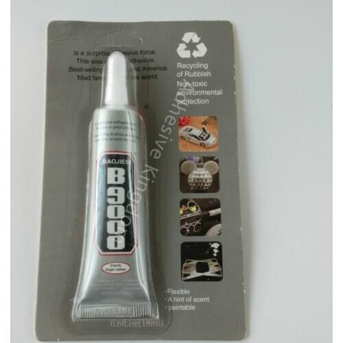 50pcs 18ml B9000 high temperature resistant glue car beauty adhesive perfume bottle stick drill glue factory wholesale