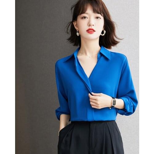 BOYASHENE Women's Blue Shirts