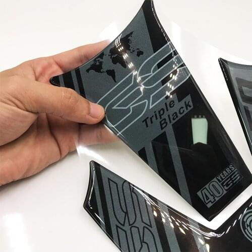 For BMW R1250GS 2020-2021 R 1250GS R1250 GS R 1250 GS Motorcycle Stickers Fuel Tank 3D Rubber Sticker Fishbone Protective Decals