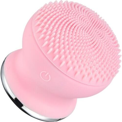 Electric Facial Cleansing Brush Face Care Import Device Waterproof Silicone Vibration Face Massage