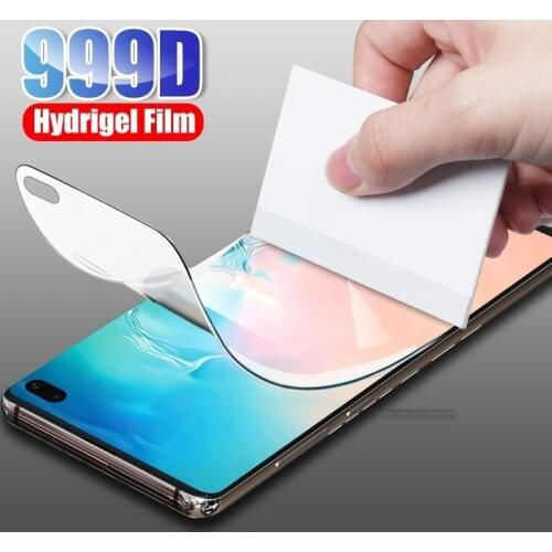 Hydrogel Film For Samsung Galaxy S8 S9 S10 S20 Plus Screen Protector For Samsung Note 8 9 10 20 Plus Case