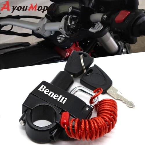 Motorcycle Accessories Anti-theft Helmet Lock Security For Benelli TRK 502 Leoncino 500 BJ500