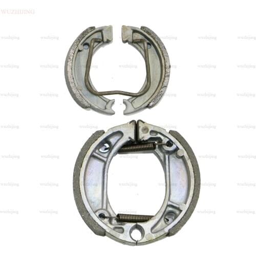 Brake Pad Shoe Drum set fit YAMAHA CA 50 Salient Riva (83-86) CG 50 Jog (88-92) SH 50 Razz (87-88) Front Rear