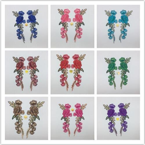 New Costume Full Traditional Embroidery Cloth Applique gift patch parches iron on patches stickers for clothing clothes stalker