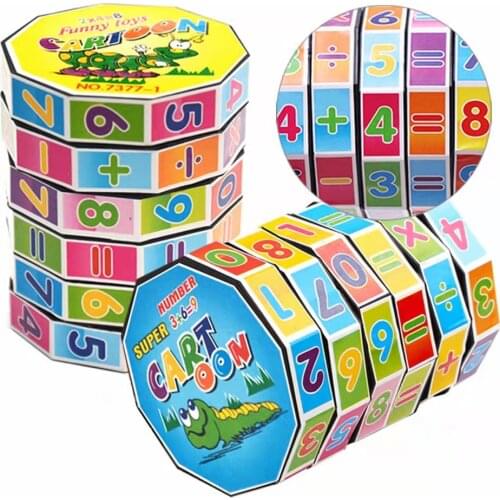 Toddler Educational Montessori Toys Learning Teaching Resources Puzzle Numbers Training Calculate Game Math Toys For Children
