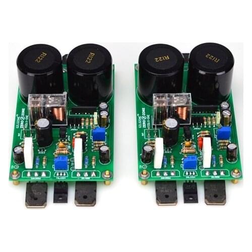 One pair X-one Mono Class AB MOS desktop Power amplifier board / kit / Pcb 30W+30W