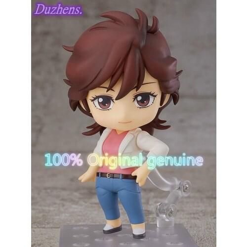 Original Japanes Anime City Hunter Makimura Ryo Qversion figma PVC Action Figure Anime Figure Model Toys Figure Doll Gift
