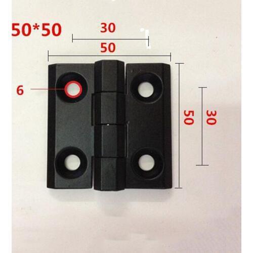 Zinc alloy hinge electric box \cabinet \ furniture hinges 50*50mm black
