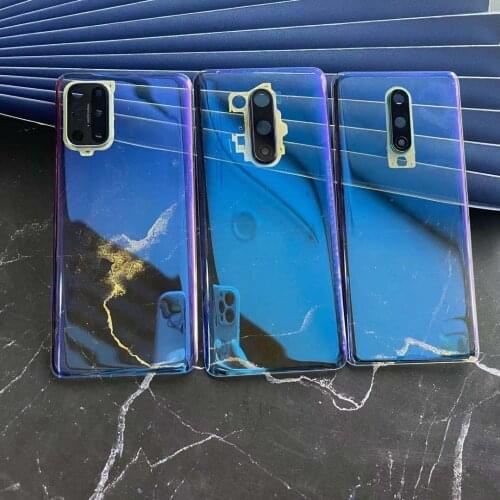 ONEPLUS 8T Back Battery Glass Cover 8 T Rear Door Housing Case With Camera Lens Replacement For Oneplus 8T Battery Cover