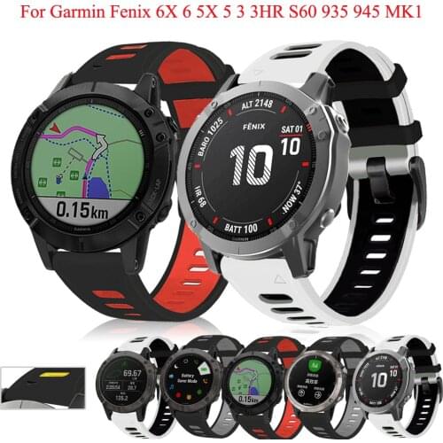 26 22MM Colorful Quick Release Watchband Strap for Garmin Fenix 6X 6X Pro Watch Easyfit Wrist Band Strap For Fenix 6 6 Pro Watch