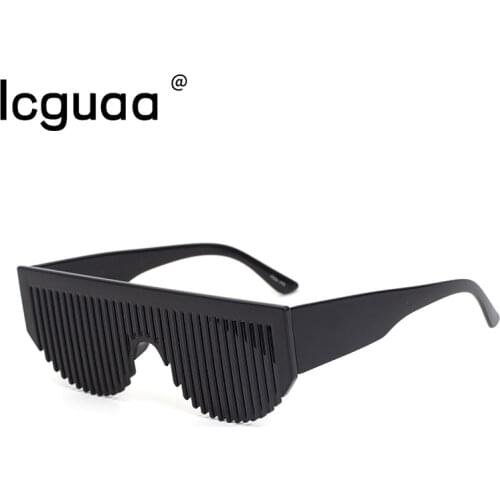 Sunglasses women Red Black Color Comb Sunglasses Luxury Onepiece Cute Small glasses for ladies Vintage Shades female UV400