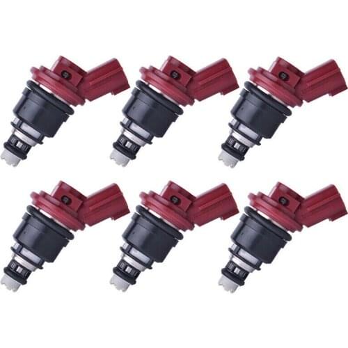 6 x 740Cc Fuel Injectors RR544 for Nissan Nismo Silvia 200Sx S13 S14 S15 SR20DET 16600-RR544