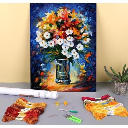Fascination Pre-Printed 11CT Cross-Stitch Full Kit DIY Embroidery DMC Threads Handiwork Handicraft Painting Craft Wholesale