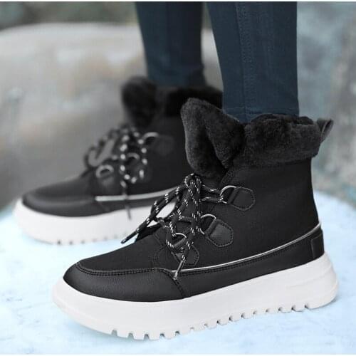 Womens Casual Shoes Winter New Snow Boots Big Size Women Shoes Women Fashion Sneakers Hot Sale Outdoor Comfortable Cotton shoes