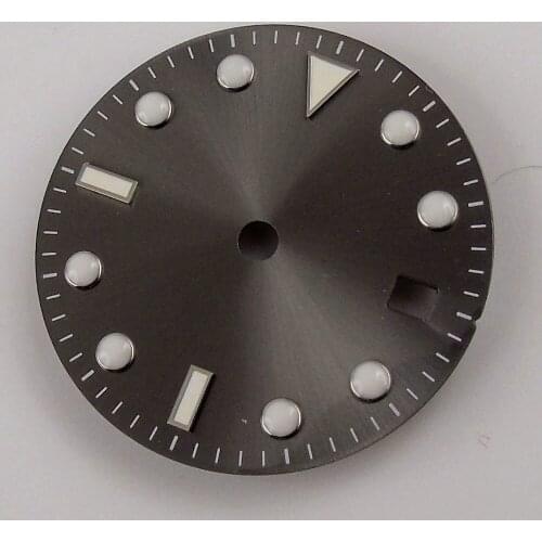 28.5mm Sterile Watch Dial Watch Date Window Fit ETA 2836 Miyota 8215 821A 8205 MOVEMENT