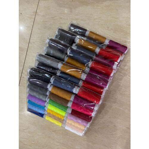 30Pcs Colorful 200 Yards High quality machine embroidery thread DIY Sewing Thread Kit Thread Sewing