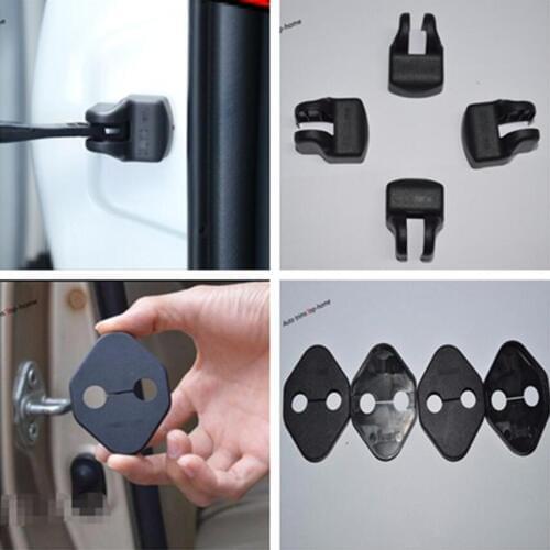 Yimaautotrims Accessories For Toyota Camry / Corolla / Rav4 2015 - 2021 Inner Door Lock & Stop Rust Waterproof Protective Cover