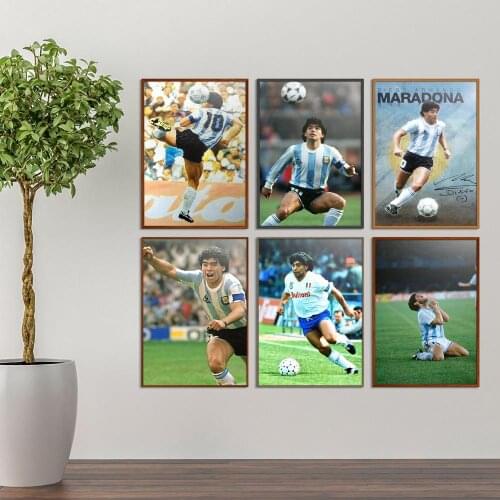 King of the ball Maradona Argentina Football Diamond Painting Diy 5D Nordic Diamond Full Square/Round Drill Embroidery mos