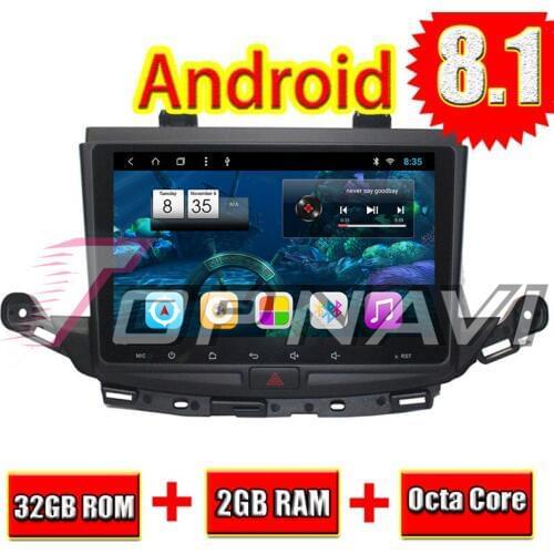 9'' Android 8.1 Auto GPS Navigation for Buick Verano 2015 Topnavi Car NO DVD Player Audio Head Unit support WIFI Bluetooth