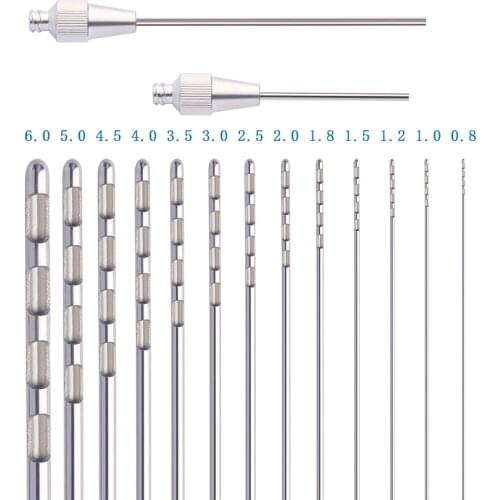 Four Hole Inject Cannula Fat Transfer Needle Autoclavable Liposuction Instrument