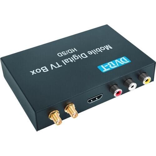 Digital TV Dual Tuner Receiver Box Tuner for Car In Car Digital TV DVB-T MPEG-4, European standard DVB-T set-top box player