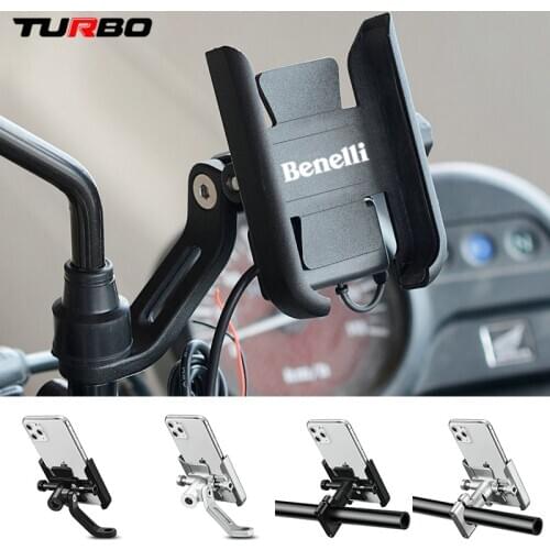 For Benelli TRK 502 502X TNT 125 300 600 Leoncino 250 500 Motorcycle accessories handlebar Mobile Phone Holder GPS stand bracket