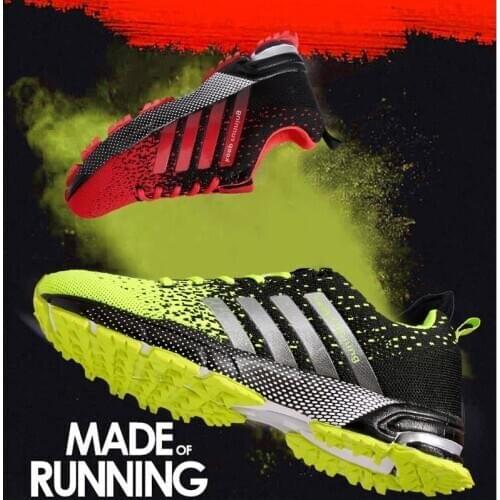 Breathable Outdoor Men Running Shoes Sports Shoe Lightweight Sneakers for Women Comfortable Red Black Athletic Training Footwear