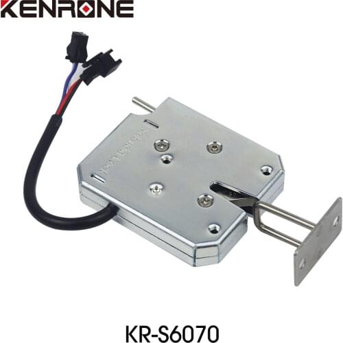 KERONG Electronic Solenoid Lock 12V Stainless Steel Package Locker Lock for Express Safe Box