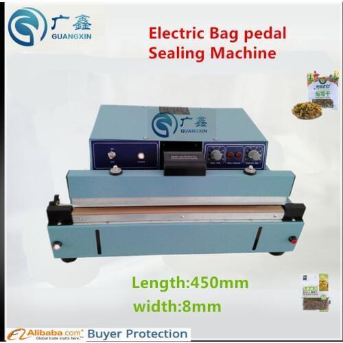 FKR Semi-automatic aluminum sealing machine Pedal Bag Sealing Machine