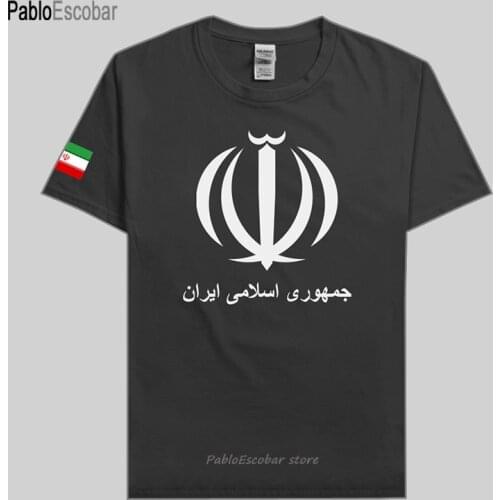 Iran Islamic men t shirts fashion jerseys nation team 100% cotton t-shirt meeting fitness brand clothes tees IR tops new