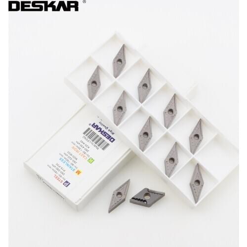 10PCS DESKAR DNMG150404 DNMG150408 MT DNMG150404R/L-VF DNMG150408R/L-VF DNMG150404R/L-S DNMG150408R/L-S LF90 Cermet Turning CNC