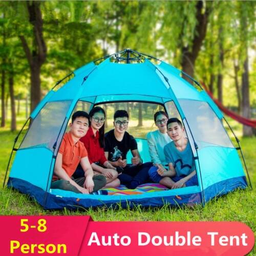 KINGRUNNING Self-expanding Tents