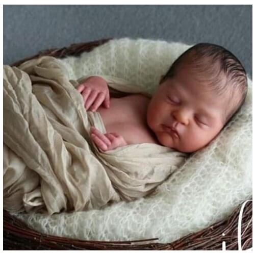 NPK 20inch Reborn Doll Kit Remi-Ashton Unfinished DIY Doll parts with COA